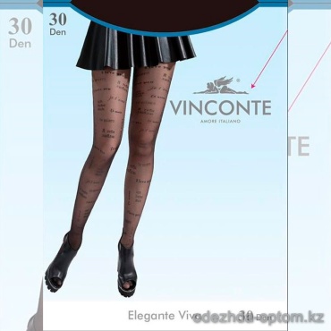 Колготки Vinconte черный