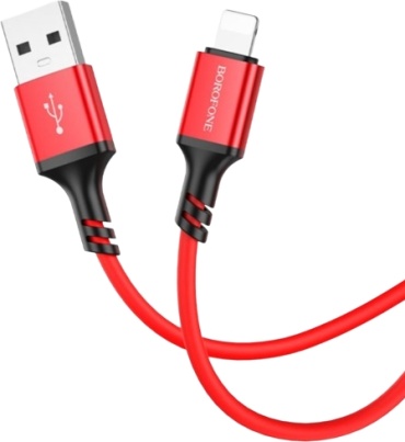 Кабель Borofone USB 2.0 (F), Lightning (M), 1 м, BX83 черный
