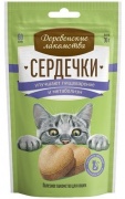 Деревенские лакомства Сердечки улучшают пищеварение и метаболизм 30 г 1 шт