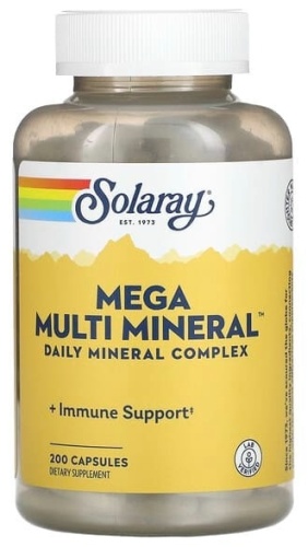 Solaray Мультиминералы капсулы 200 шт