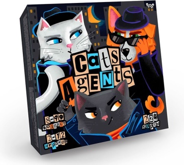 Настольная игра Danko Toys Cats Agents