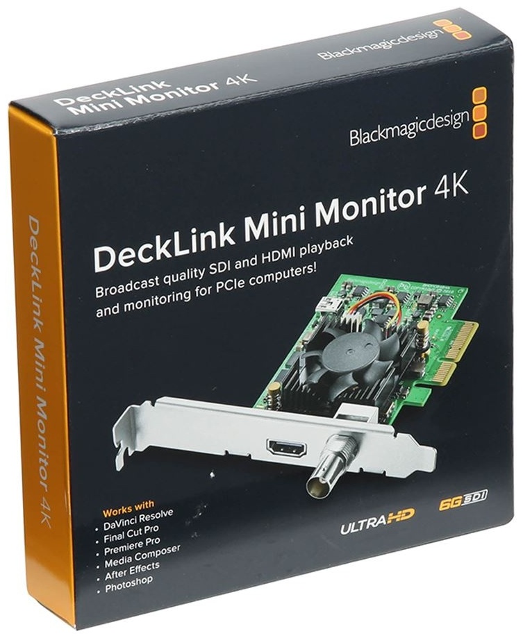 Decklink mini monitor on sale 4k