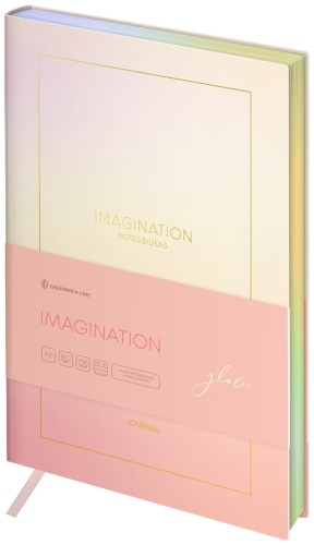 Ежедневник Greenwich Line Imagination. Glow, A5, 136 листов, мультиколор