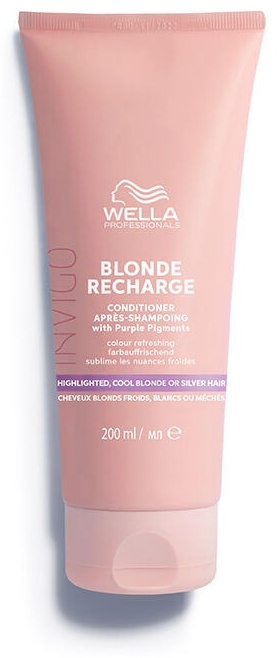 WELLA маска оттеночная Blonde Recharge Cool 200 мл