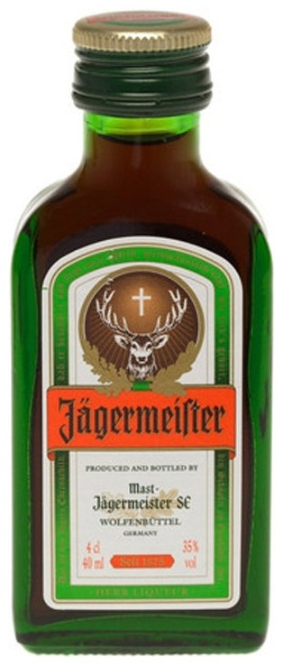 Купить Ликер Jagermeister десертный 35% 0.04 л в Алматы – Магазин на ...