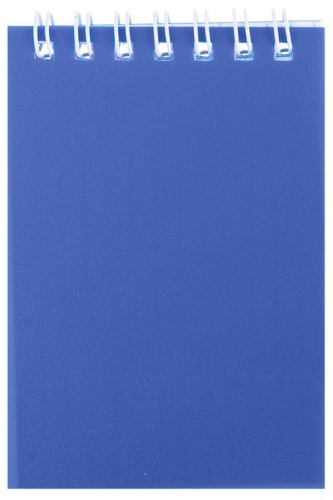 Simple notebook, A5, 50 листов, синий
