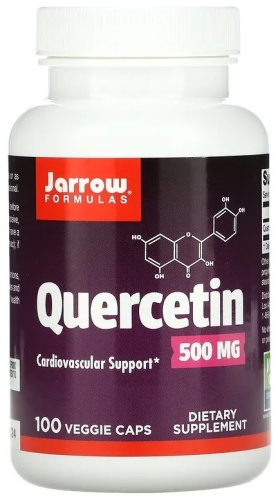 Jarrow Formulas БАД Quercetin, 500 mg 100 капсул