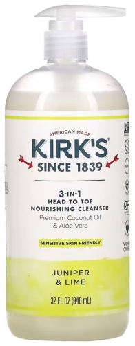 KIRKS Nourishing Juniper Lime гель-шампунь 946 мл