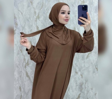 Muslima style 061123-03 коричневый универсальный