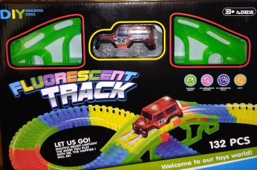 Детские треки и авторалли DIY Fluorescent track мультиколор