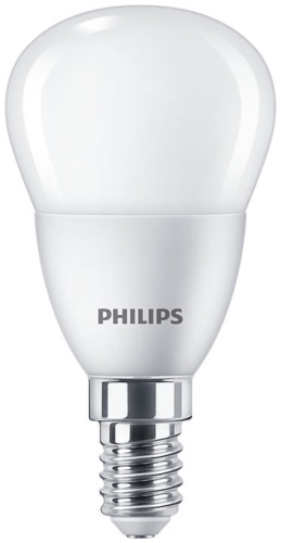 Philips 5W Е14, светодиодная, теплый белый