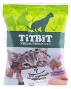 TiTBiT 013892 Хрустящие подушечки с паштетом из лосося 30 г
