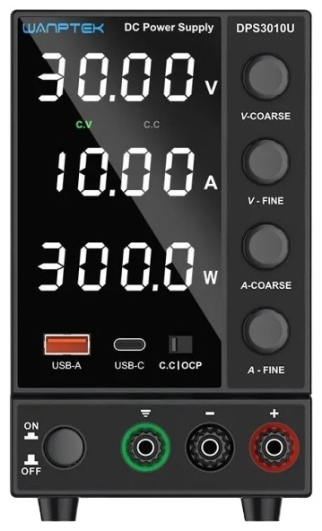 Блок питания Wanptek DPS3010U, импульсный, одноканальный