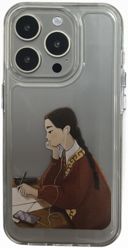 Чехол FASHION для Apple iPhone 15 Pro Max рисунок