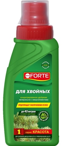 Bona Forte жидкость Для хвойных растений Серия Красота 0.285 л кг