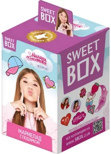 Мармелад Sweet Box Милана Хаметова жевательный 10 г