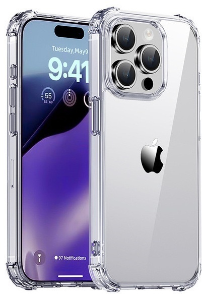 Купить Чехол Saiboro для Apple iPhone 13 Pro прозрачный в Алматы ...