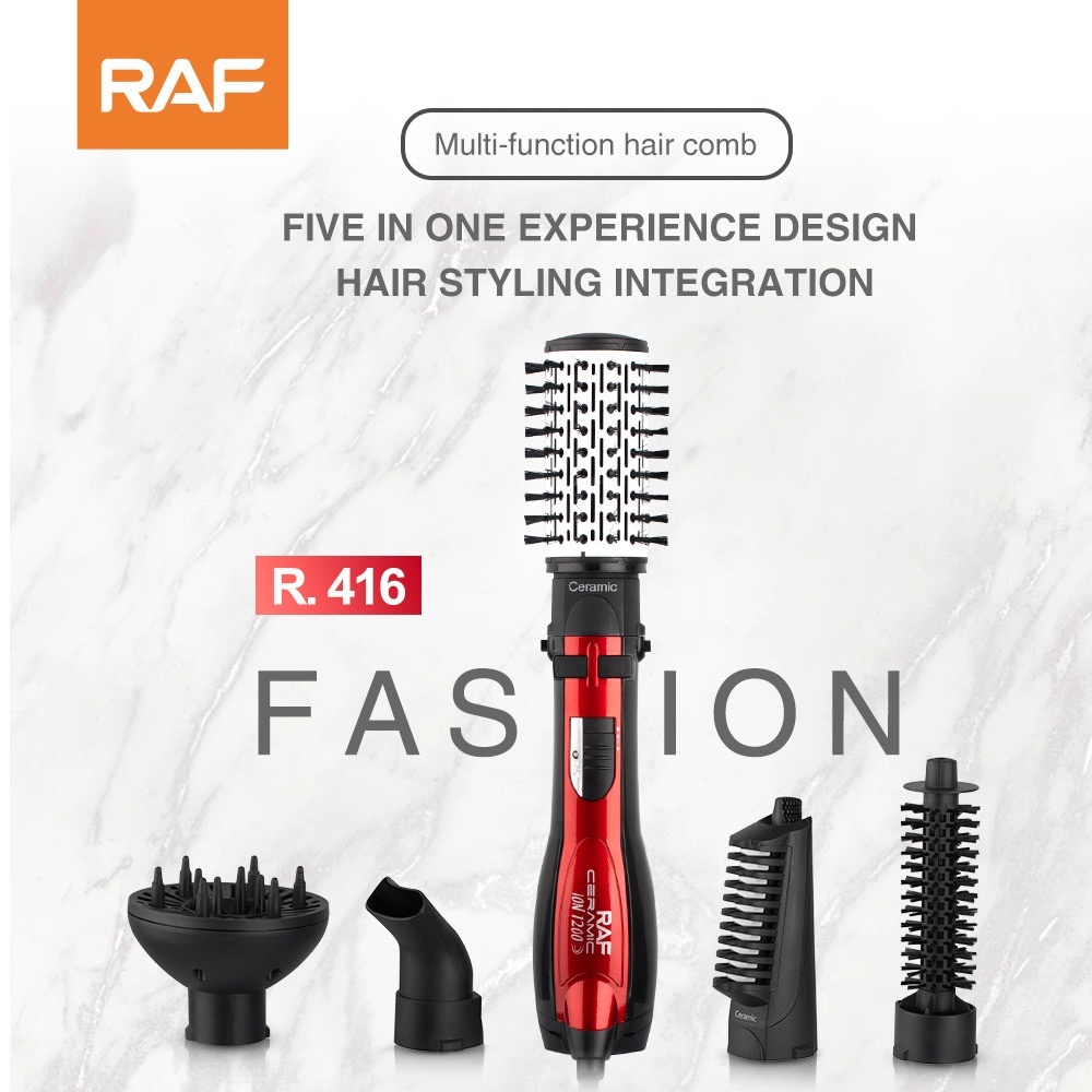 RAF R.416 фен-щетка красный