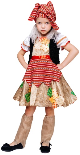 Костюм Carnaval Баба Яга мультиколор