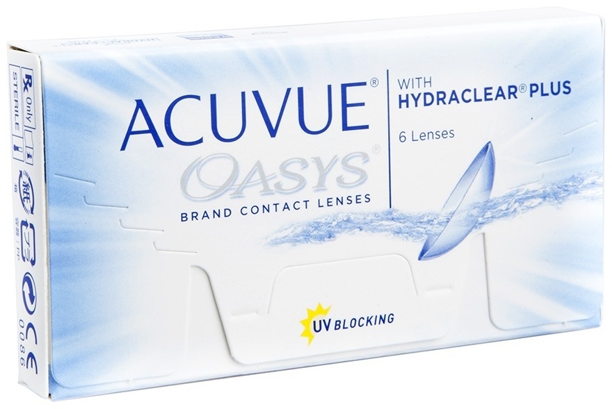 Контактные линзы acuvue oasys