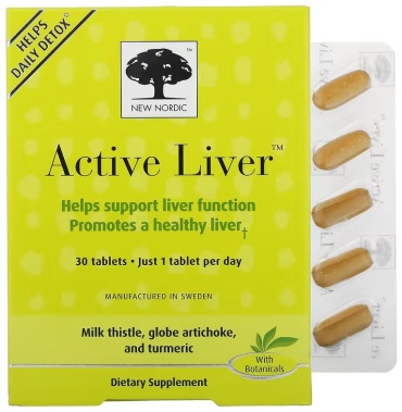 NEW NORDIC БАД Active Liver 30 таблеток