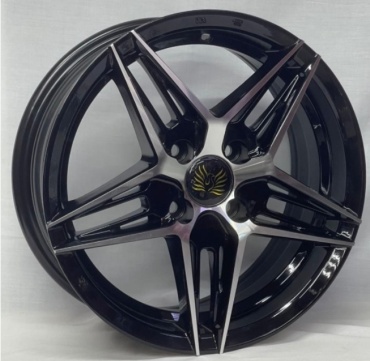 RS 350 6x14/4x100 D67.1 ET35 4 диска черный, серебристый