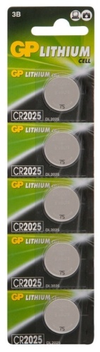 Батарейка CR2025 GP 5 шт