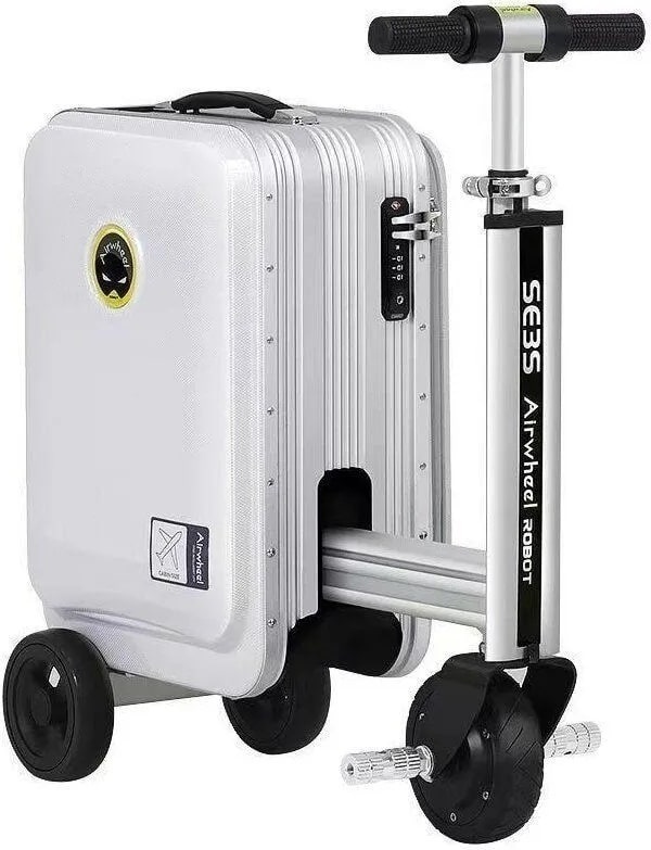 Чемодан Airwheel SE3s алюминий, ABS-пластик 20 л серебристый