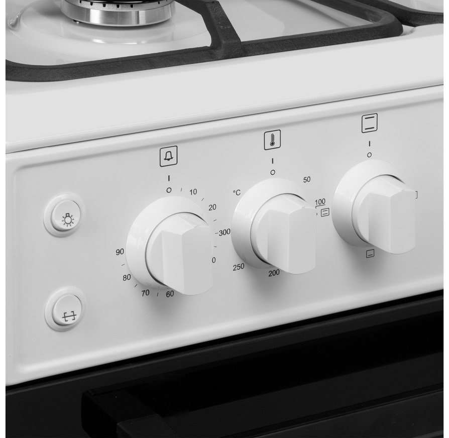 Газовая плита с электрической духовкой MAUNFELD MGC60ECW04 6