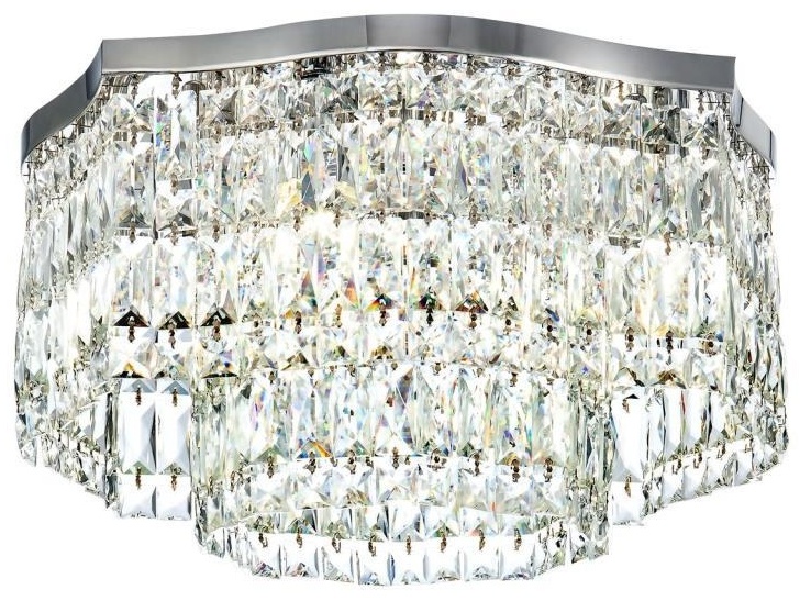 Светильник потолочный Maytoni E14 60 Вт серебристый, прозрачный