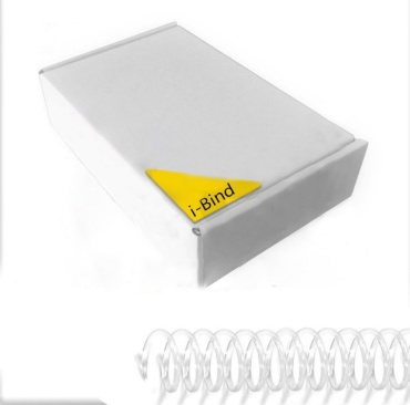 iBind cпирали Coil51L 8 мм 100 шт белый