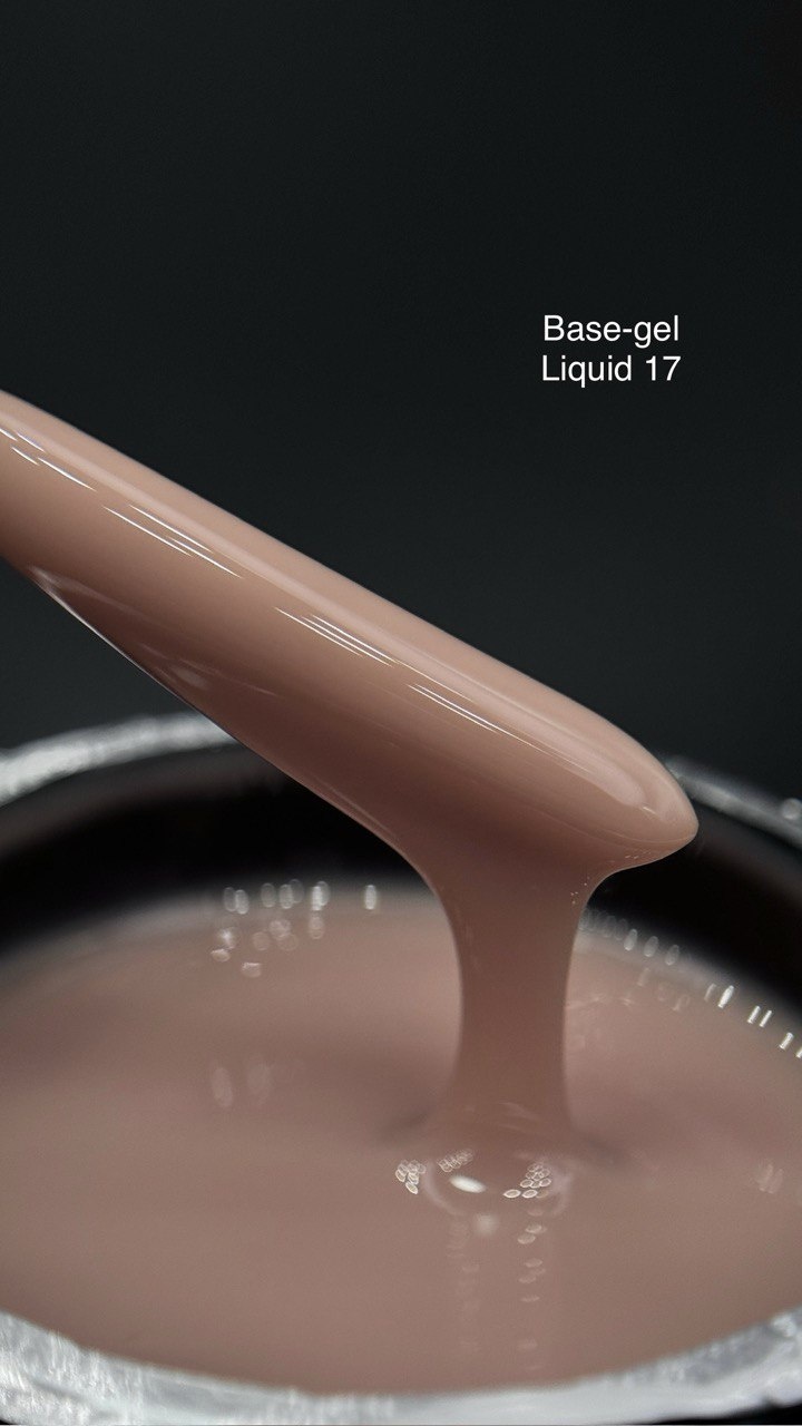 Novel базовое покрытие Base-Gel Liquid 17 камуфлирующее 30 г