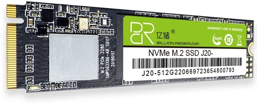 SSD BILLION RESERVOIR BR-NVME-512G 512 Гб