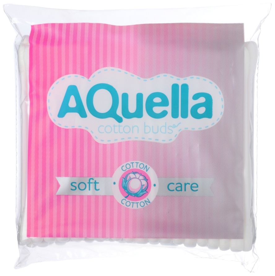 Aquella ватные палочки Soft care 100 шт