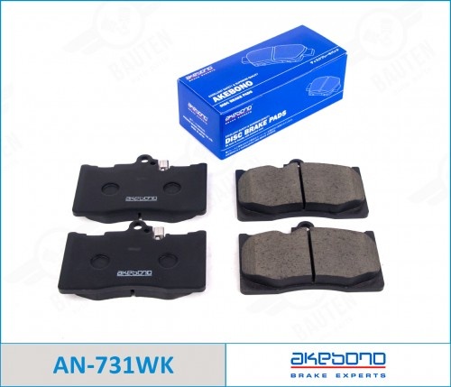 Колодки AKEBONO передние An731wk 4 шт