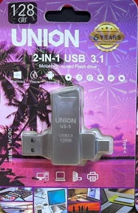 USB Flash карта Union US5 128gb 128 Гб