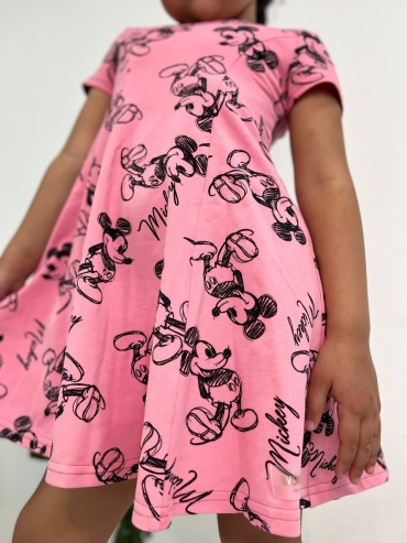 Повседневное платье WOW KIDS розовый