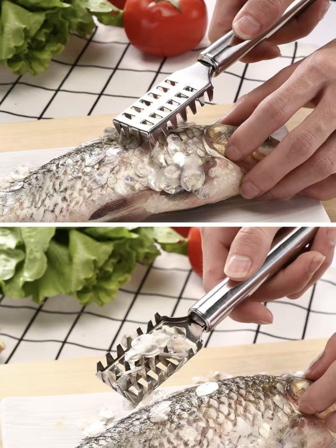 Kitchen Shop рыбочистка 4538 серебристый