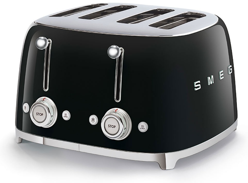 Тостер Smeg TSF03BLEU черный