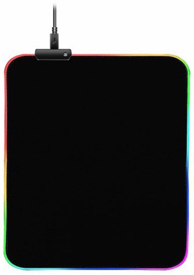 Коврик для мыши FSD-15 RGB 25x30x4 мм черный
