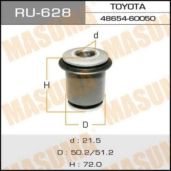 MASUMA сайлентблок RU628