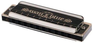 Губная гармошка SWAN SW1020H-BK Black черный