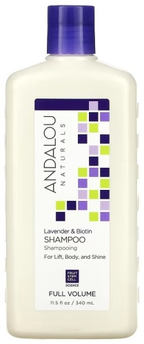 ANDALOU NATURALS Lavender and Biotin шампунь 340 мл