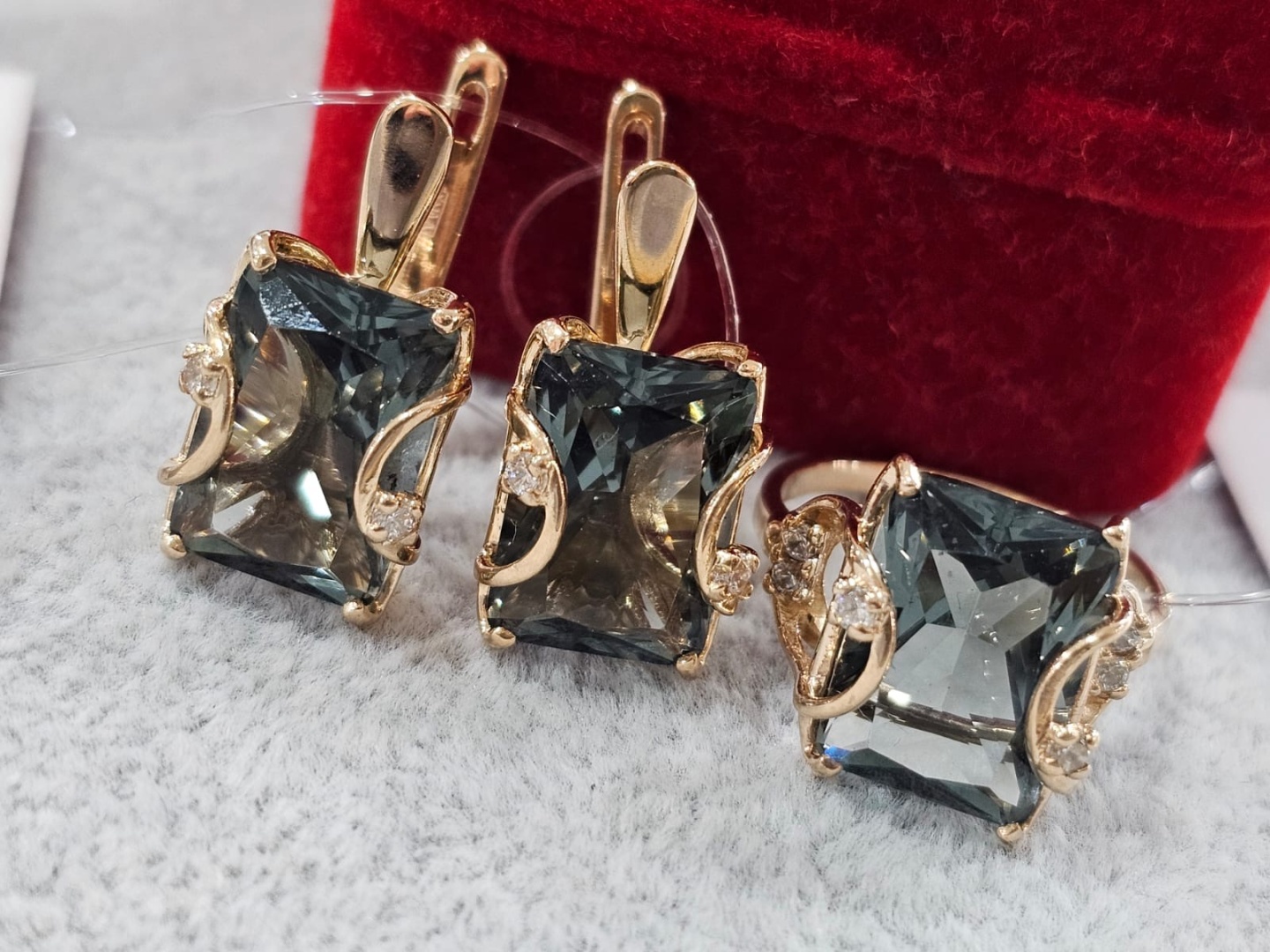 Anartxy Gold_Anar вес 12.49 г золото, аметист