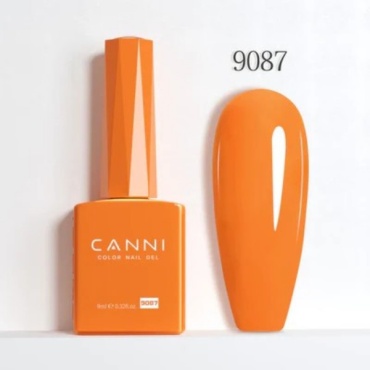 CANNI гель-лак новая серия 9087 глянцевое 9 мл