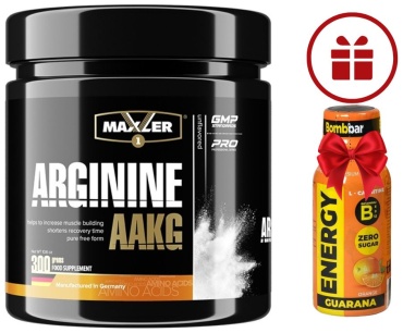 Аминокислота Maxler Maxler Arginine AAKG 300 г нейтральный