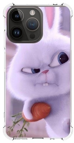 Чехол Qeeca для Apple iPhone 15 Pro Max рисунок