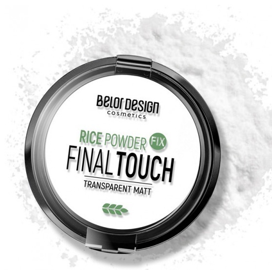 Купить Пудра Belor design Final Touch Rice Powder сухая Clear белый в ...