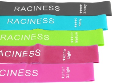 Фитнес-резинка Raciness 5 шт 10 кг
