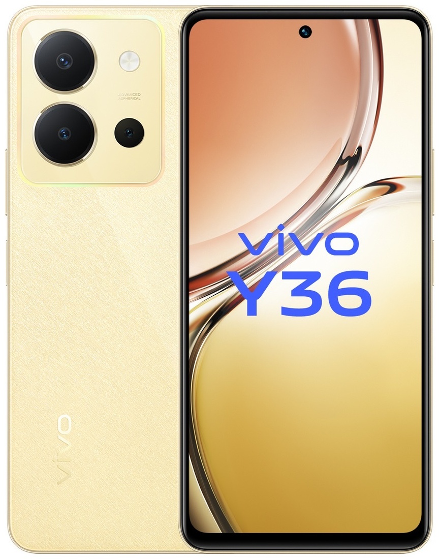 Купить Смартфон Vivo Y36 8 ГБ/256 ГБ золотистый в Алматы – Магазин на  Kaspi.kz